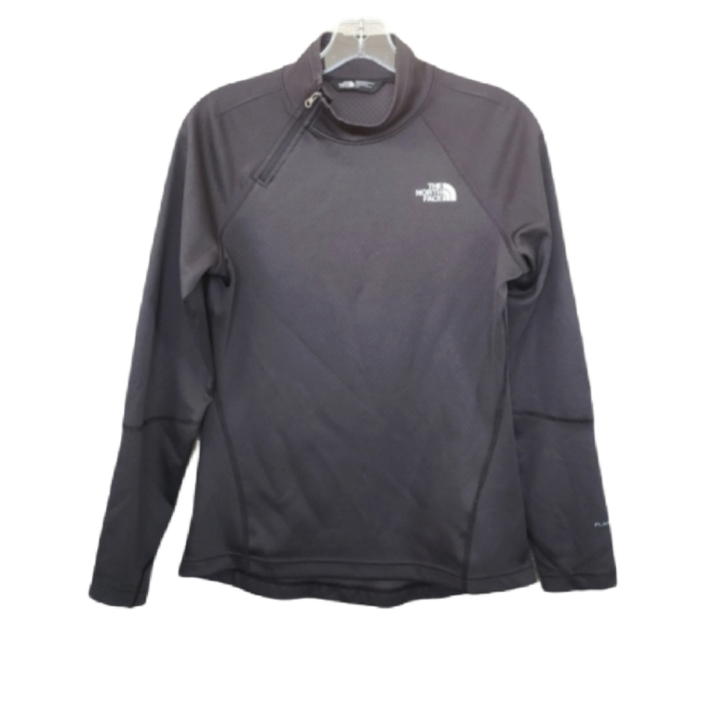 Black North Face Flashdry Track Pullover Top